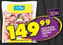 Shoprite Goldi frozen chicken mixed portions offer