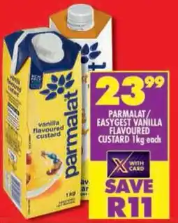 Shoprite Parmalat easygest vanilla flavoured custard offer