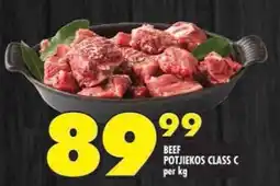 Shoprite Beef potjiekos class c offer