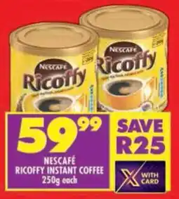 Shoprite Nescafé ricoffy instant coffee offer