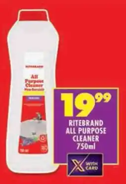 Shoprite Ritebrand all purpose cleaner offer