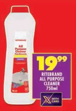 Shoprite Ritebrand all purpose cleaner offer