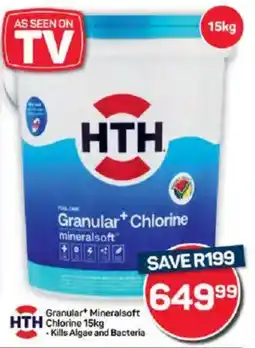 Pick n Pay HTH Granular+ Mineralsoft Chlorine offer