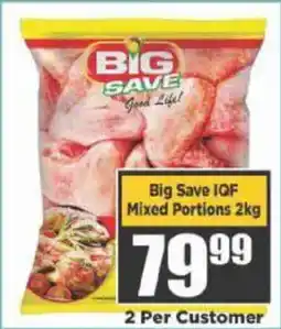 Big Save Big Save IQF Mixed Portions offer