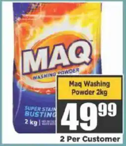Big Save Maq Washing Powder offer