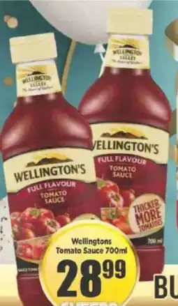 Big Save Wellingtons Tomato Sauce offer
