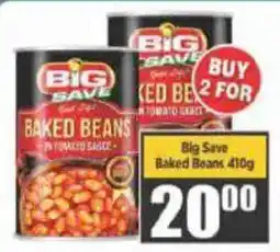 Big Save Big Save Baked Beans offer