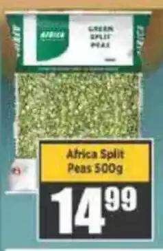 Big Save Africa Split Peas offer
