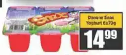 Big Save Danone Snax Yoghurt offer