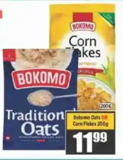 Big Save Bokomo Oats OR Corn Flakes offer