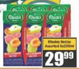 Big Save Rhodes Nectar Assorted offer
