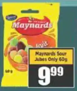 Big Save Beacon Maynards Sour Jubes Only offer