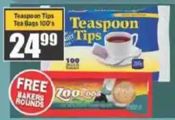 Big Save Teaspoon Tips Tea Bags offer