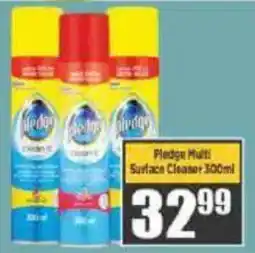Big Save Pledge Multi Surface Cleaner offer