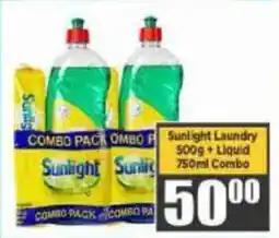 Big Save Sunlight Laundry + Liquid Combo offer
