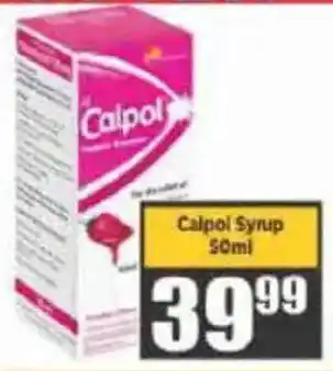 Big Save Calpol Syrup offer