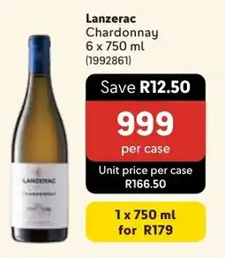 Makro Lanzerac Chardonnay offer