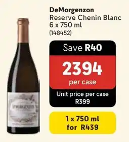 Makro DeMorgenzon Reserve Chenin Blanc offer
