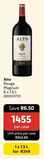 Makro Alto Rouge Magnum offer