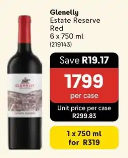 Makro Glenelly Estate Reserve Red offer