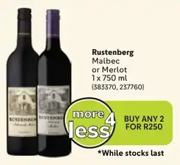 Makro Rustenberg Malbec offer