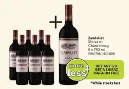 Makro Zandvliet Shiraz or Chardonnay offer