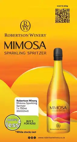 Makro Robertson Winery Mimosa Sparkling Spritzer offer