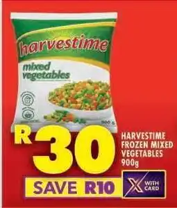 Shoprite HARVESTIME FROZEN MIXED VEGETABLES 900g offer