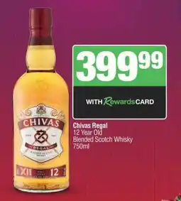 Spar Tops CHIVAS REGAL offer