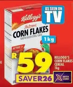 Shoprite Kellogg's Corn Flakes Cereal 1kg offer