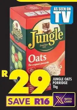 Shoprite Jungle Oats Porridge 1kg offer