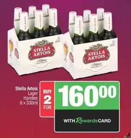 Spar Tops STELLA ARTOIS offer