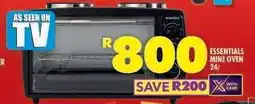 Shoprite ESSENTIALS MINI OVEN 24L offer