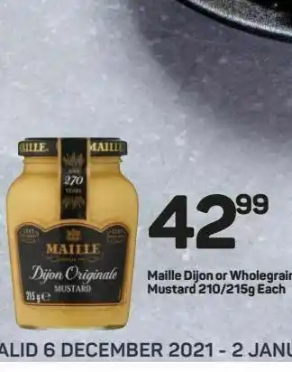 Maille dijon mustard