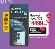 MRP Huawei nova Y73 offer