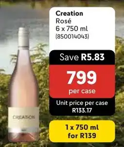 Makro Creation Rosé offer