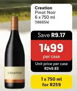 Makro Creation Pinot Noir offer