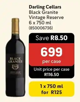 Makro Darling Cellars Black Granite Vintage Reserve offer
