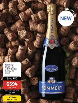 Makro Pommery Brut Royal in Gift Carton offer