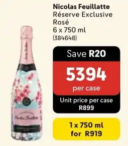 Makro Nicolas Feuillatte Réserve Exclusive Rosé offer