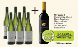 Makro FAT bastard Chardonnay, Chenin Blanc, Sauvignon Blanc, or Rosé offer