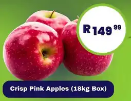 Crisp Pink Apples