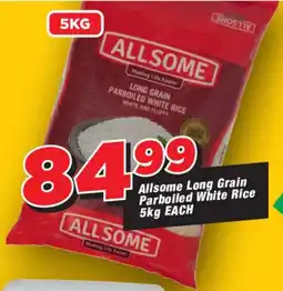 OK Grocer Allsome Long Grain Parboiled White Rice offer