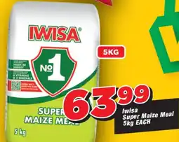 OK Grocer Iwisa Super Maize Meal offer