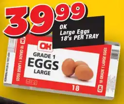 OK Grocer OK Large Eggs offer