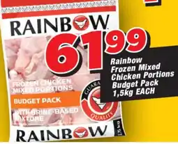 OK Grocer Rainbow Frozen Mixed Chicken Portions Budget Pack offer
