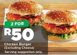 OK Grocer Chicken Burger offer
