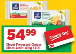 OK Grocer Clover Processed Cheese Slices Asstd. offer