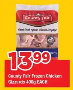 OK Grocer County Fair Frozen Chicken Gizzards offer