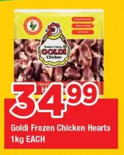 OK Grocer Goldi Frozen Chicken Hearts offer